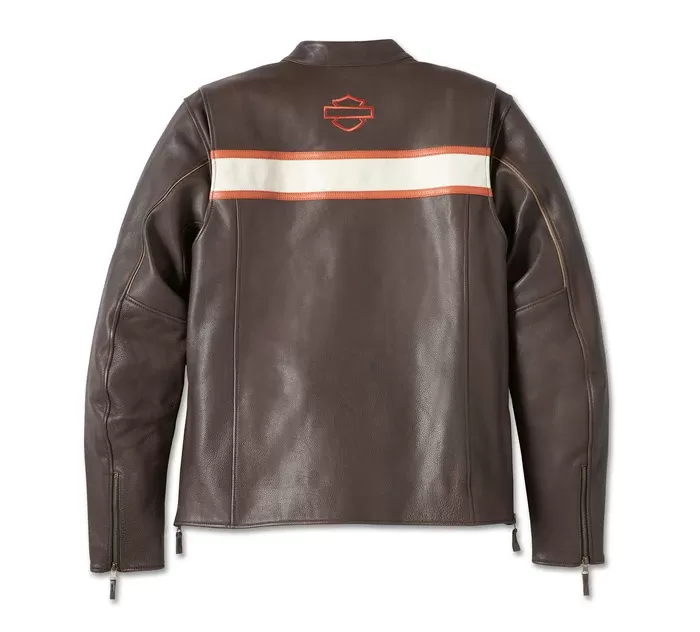 Harley Davidson Men s Victory Lane II Leather Jacket Java 98001 23EM